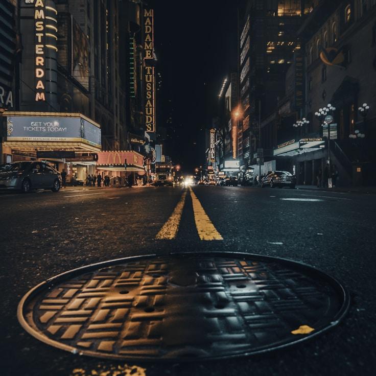 City skyline in Madrid, Spain